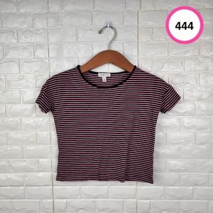 zenana girls size 7 stripe tee ( 5 for $20 )